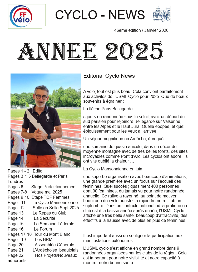 Cyclo news 2025