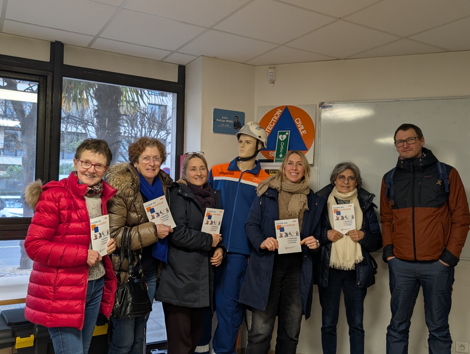 FORMATION PSC : 6 Nouveaux SECOURISTES au Club